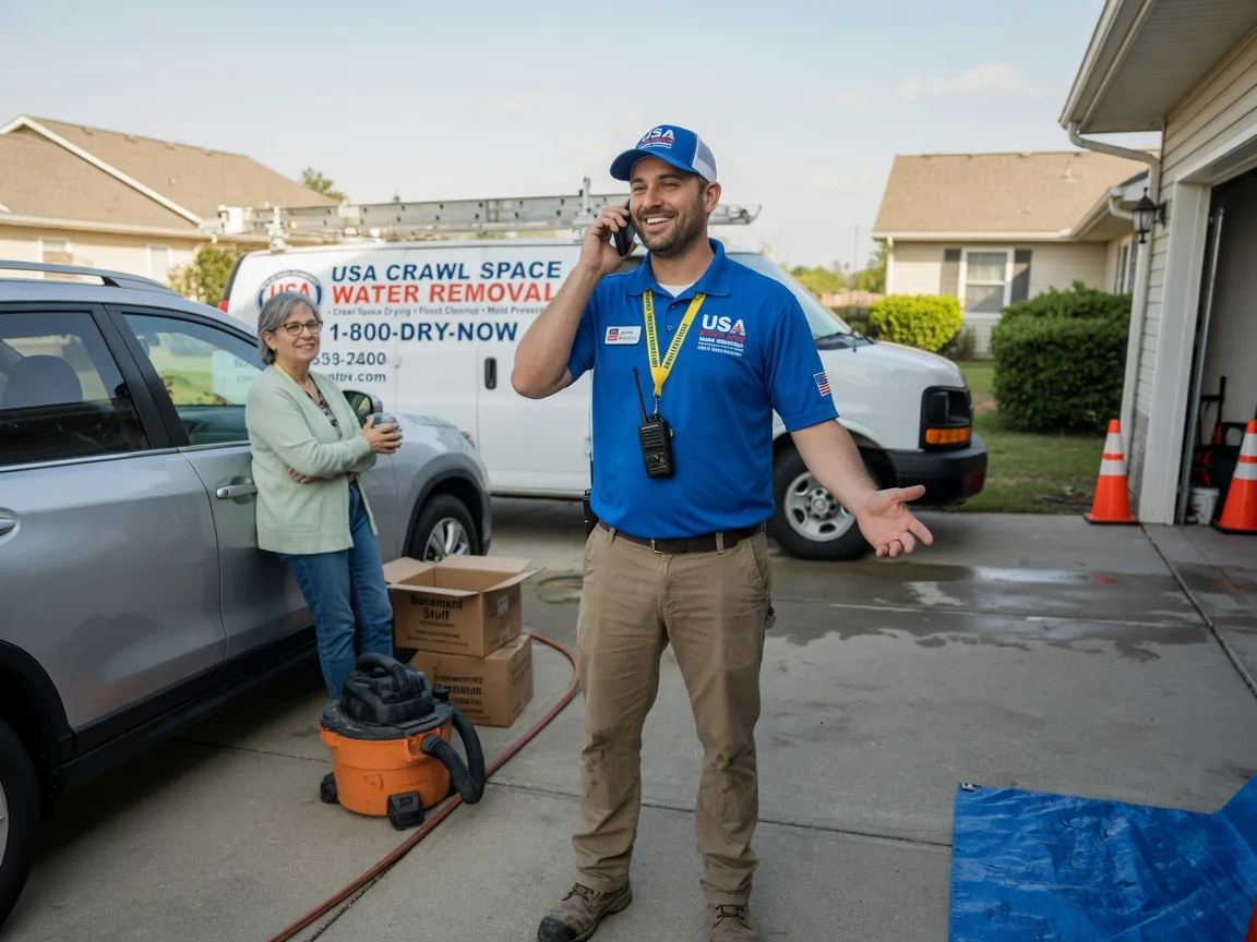 Crawl Space Water Removal Worth, MO FAQs